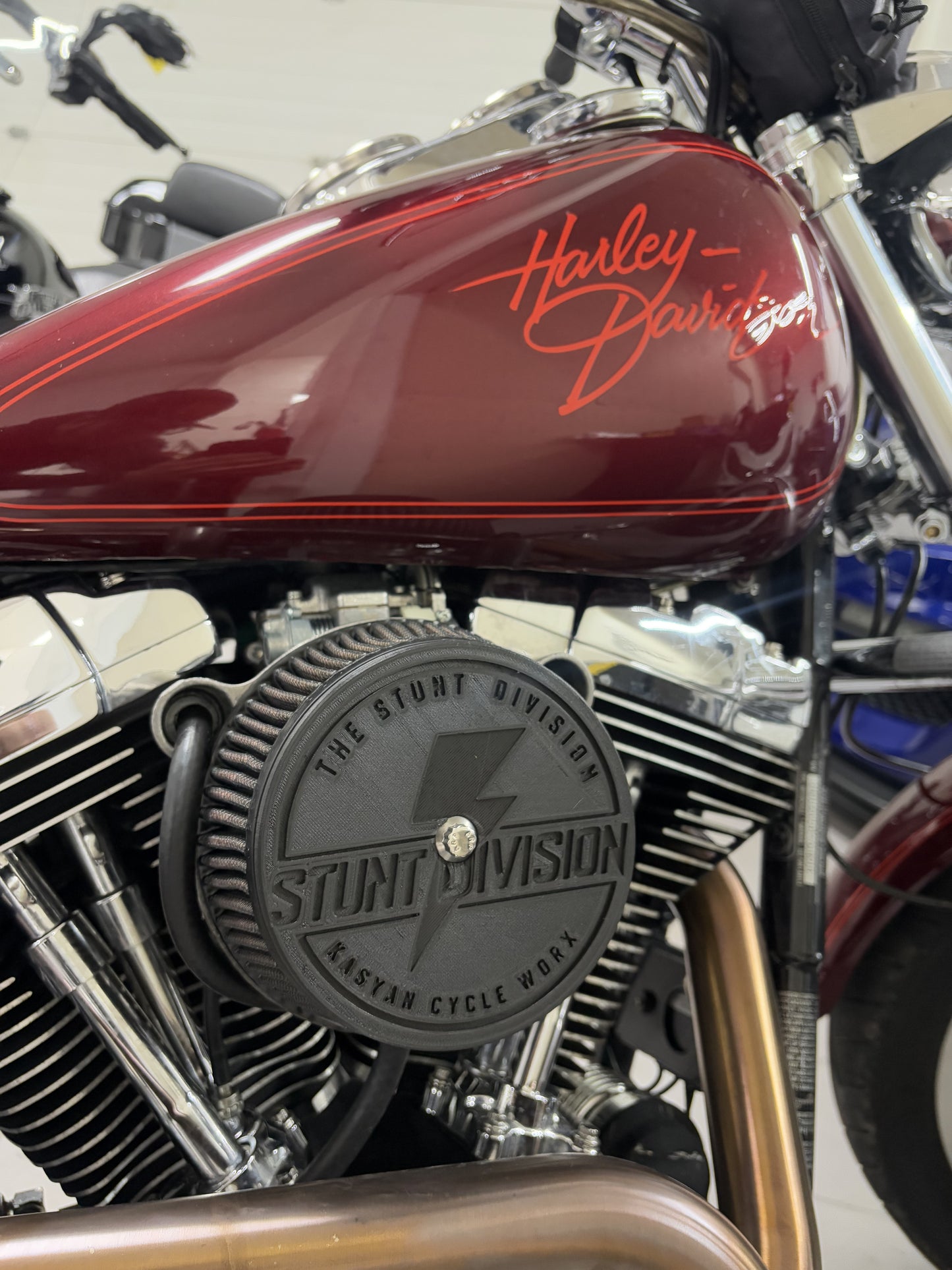 Stunt Division X Kasyan Cycle Worx air cleaner cover