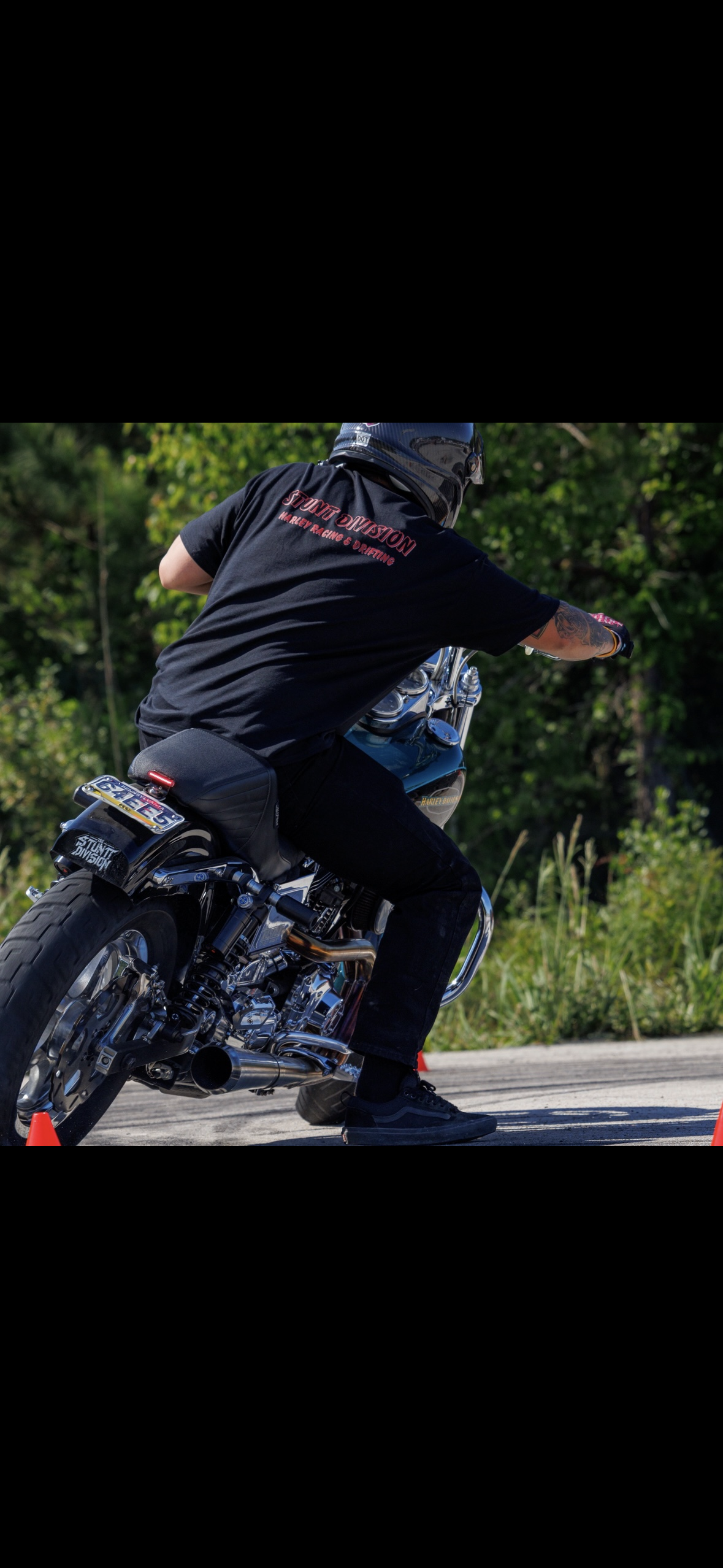 Stunt Division Glitch tee red