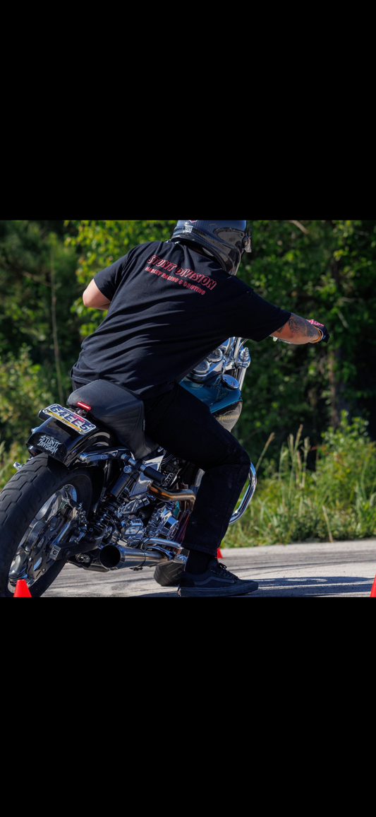 Stunt Division Glitch tee red