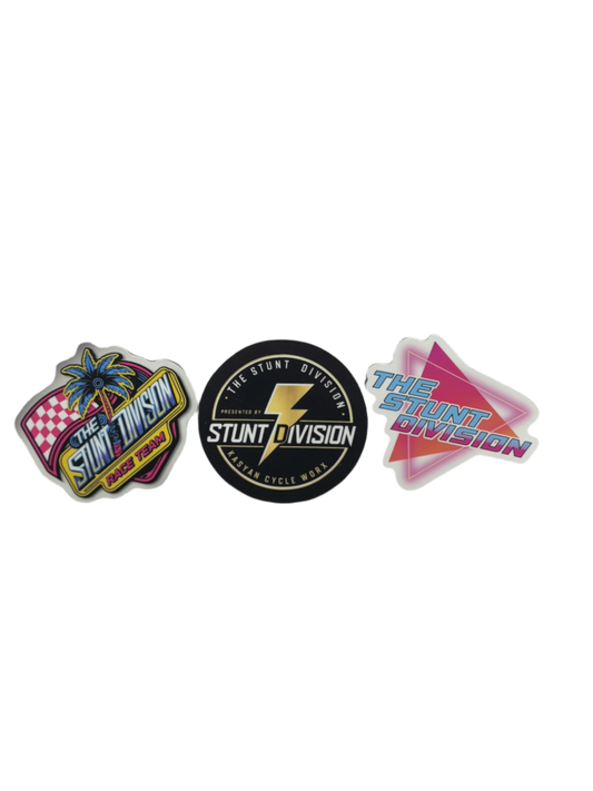 Stunt Division Sticker Pack