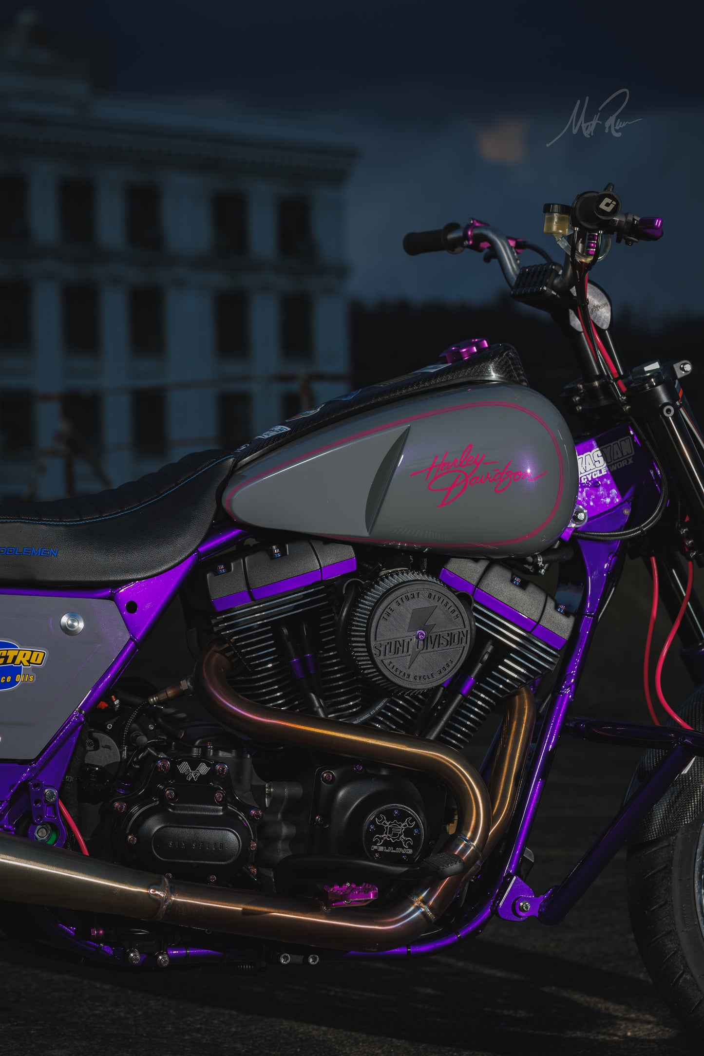 Stunt Division X Kasyan Cycle Worx air cleaner cover